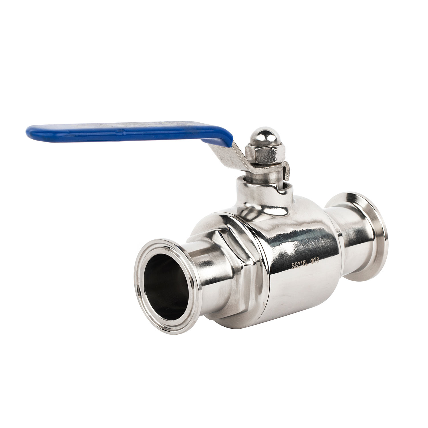 Sanitary ball valve