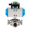 Pneumatic Three-way Ball Valve