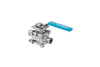 Pneumatic Clamp Three-piece Ball Valve