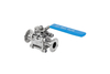 Pneumatic Clamp Three-piece Ball Valve