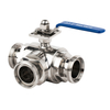 Pneumatic Three-way Ball Valve